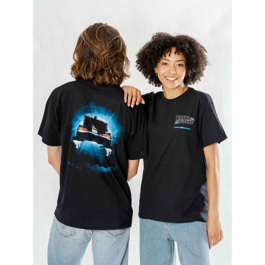 Back to the Future T-Shirt Delorean Reverse Size XXL