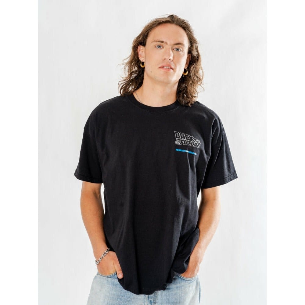 Back to the Future T-Shirt Delorean Reverse Size L