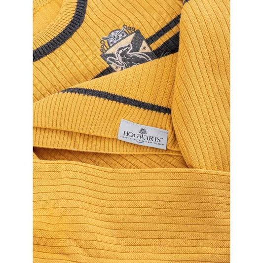 Harry Potter Kids Sweater Hufflepuff Varsity Size 9-10