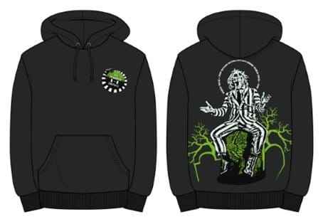 Beetlejuice Hooded Sweater Front Back World Tour Size XXL