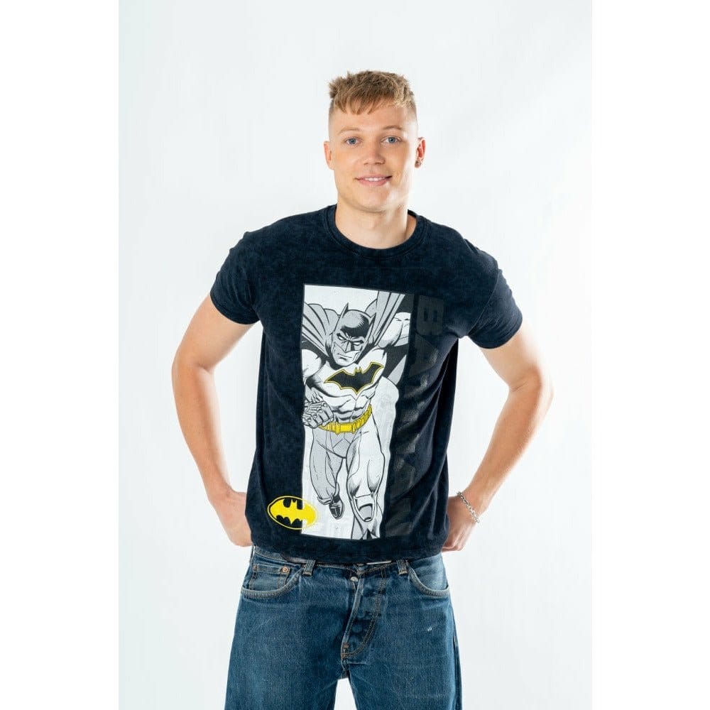 Batman T-Shirt Comic Acid Wash CID