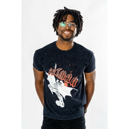 Batman T-Shirt Rock Acid Wash CID