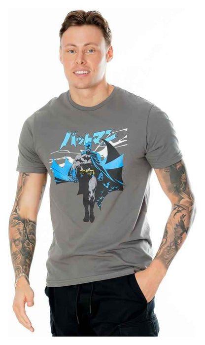 DC Comics T-Shirt Batman Manga Cape Size XL