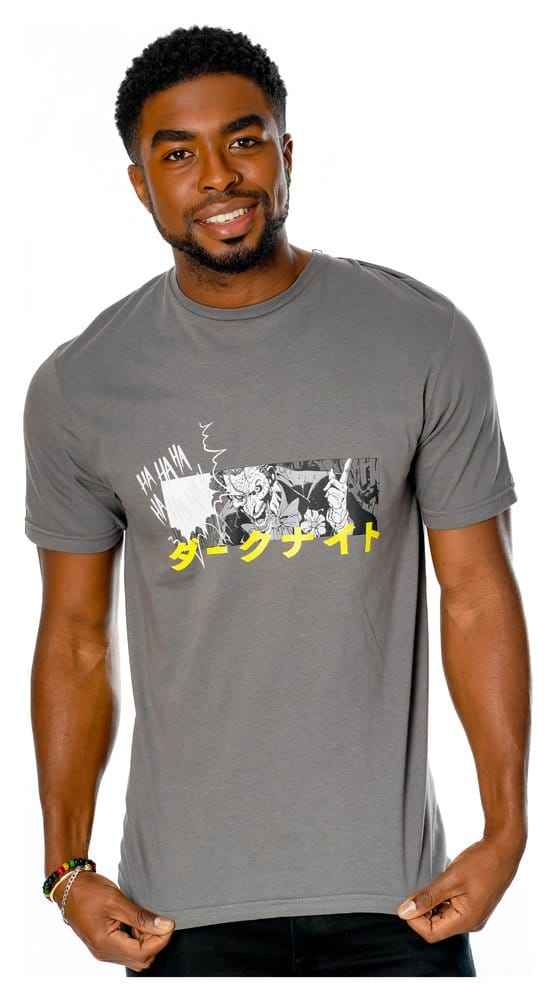 DC Comics T-Shirt The Joker Manga Ha Ha Size L