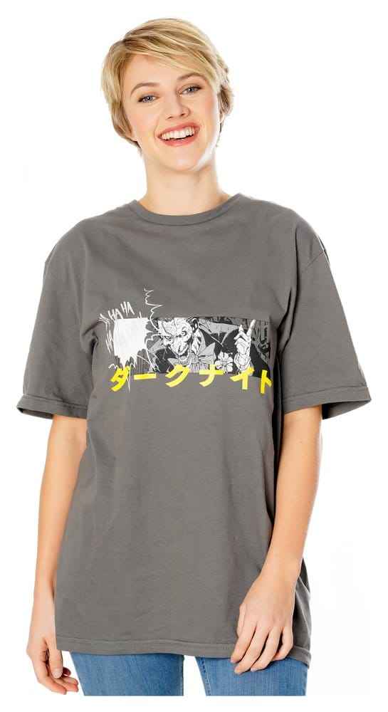 DC Comics T-Shirt The Joker Manga Ha Ha Size L
