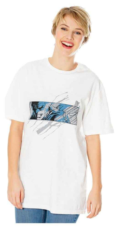 DC Comics T-Shirt Batman Manga Rip Size S