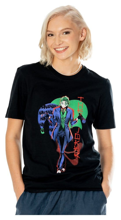 DC Comics T-Shirt The Joker Anime Red Light CID