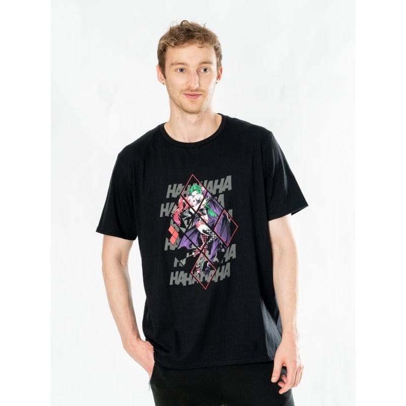 DC Comics T-Shirt Harley Quinn Joker Diamond CID