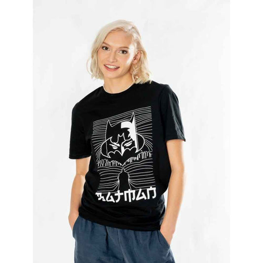DC Comics T-Shirt Batman Anime City Size L