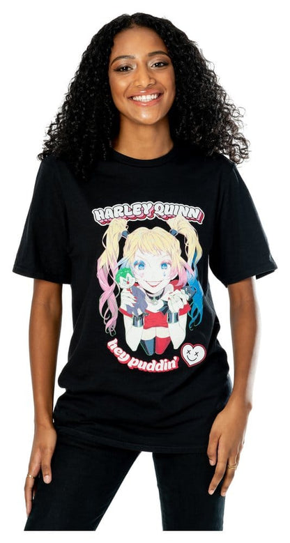 DC T-Shirt Harley Quinn Anime Puddin' CID