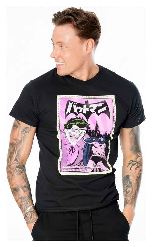 Batman T-Shirt Joker Anime Poster Size XXL