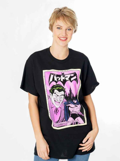 Batman T-Shirt Joker Anime Poster Size XXL