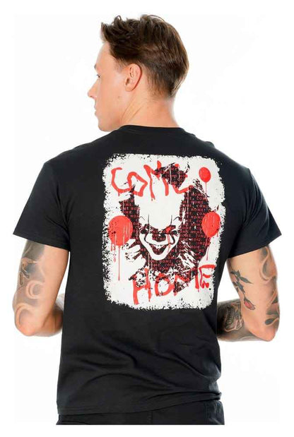 It T-Shirt Comes Home Graffiti Reverse Size L