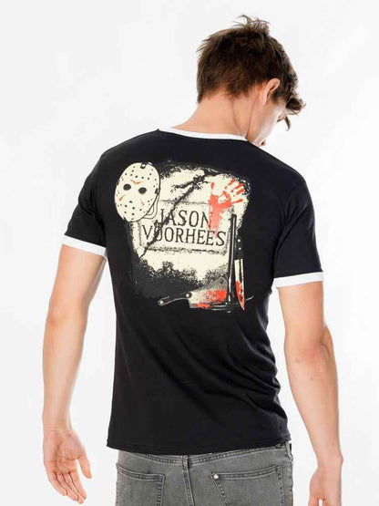 Friday the 13th T-Shirt Life Ring Mask Reverse Size XL