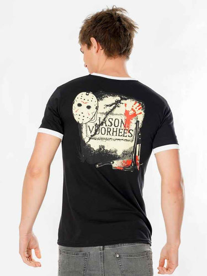 Friday the 13th T-Shirt Life Ring Mask Reverse Size XL