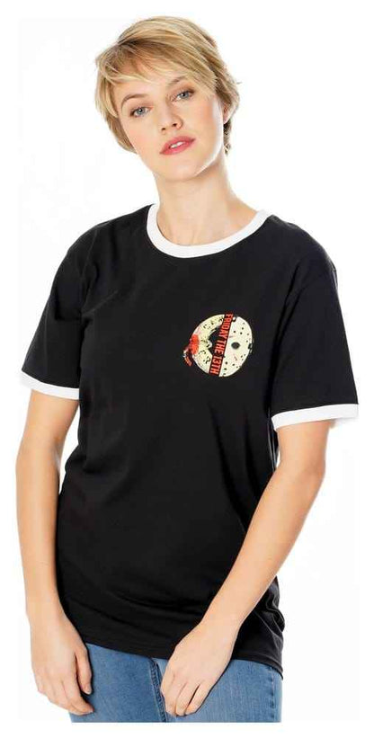 Friday the 13th T-Shirt Life Ring Mask Reverse Size XXL