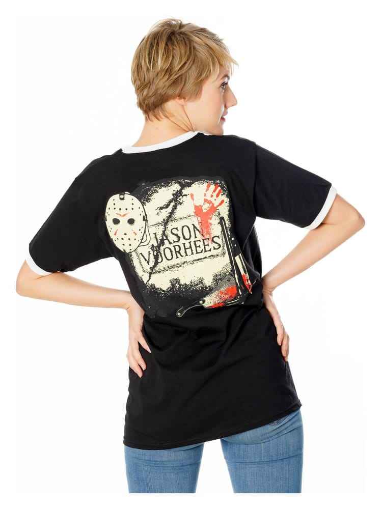 Friday the 13th T-Shirt Life Ring Mask Reverse Size XXL