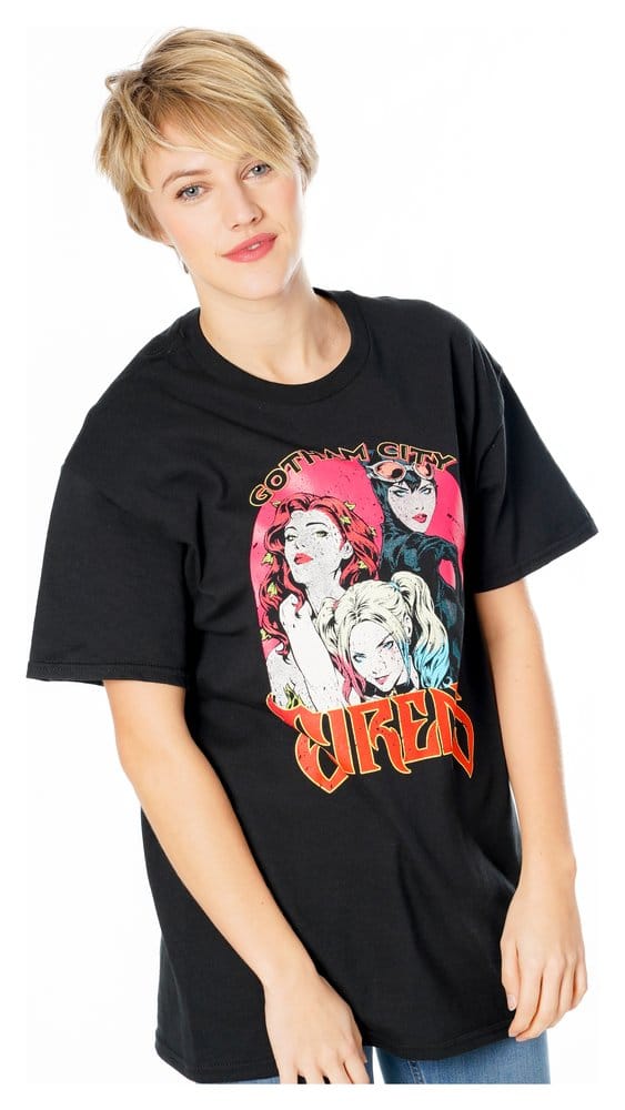 Gotham City Sirens T-Shirt Vintage Poster CID