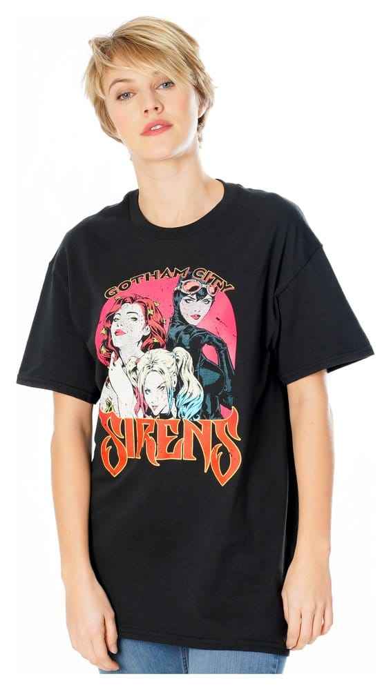 Gotham City Sirens T-Shirt Vintage Poster Size L