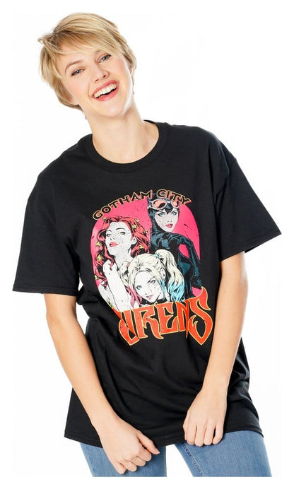 Gotham City Sirens T-Shirt Vintage Poster CID