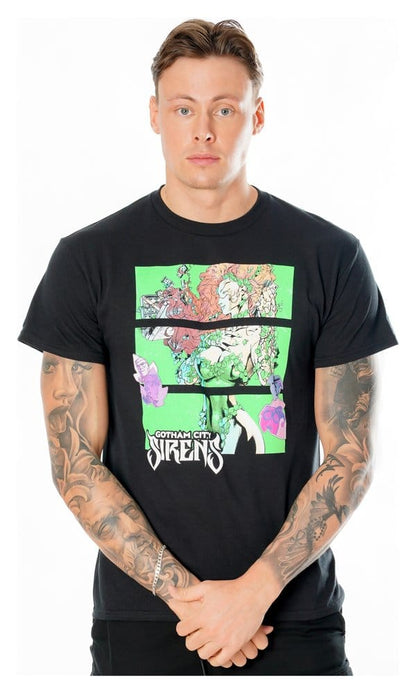 Gotham City Sirens T-Shirt Poison Ivy Sirens Cash Black CID
