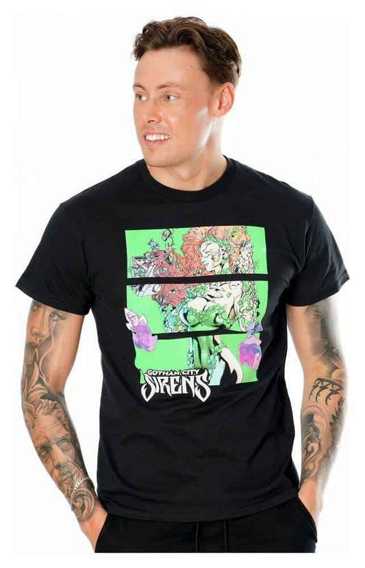 Gotham City Sirens T-Shirt Poison Ivy Sirens Cash Black Size XL