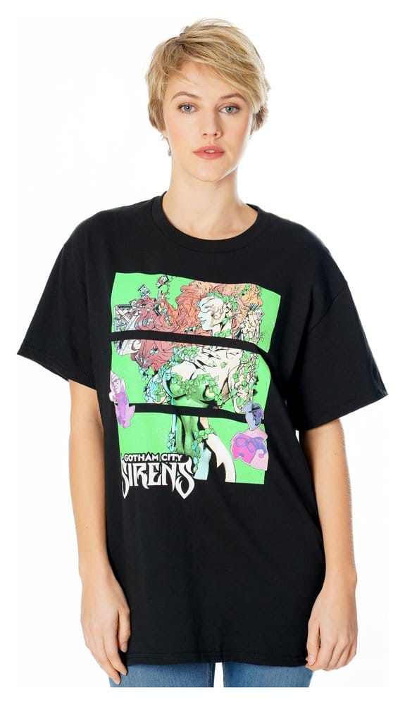 Gotham City Sirens T-Shirt Poison Ivy Sirens Cash Black CID