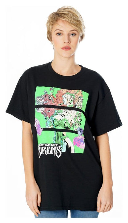 Gotham City Sirens T-Shirt Poison Ivy Sirens Cash Black CID