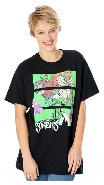 Gotham City Sirens T-Shirt Poison Ivy Sirens Cash Black CID