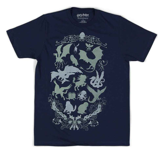 Harry Potter T-Shirt Magical Creatures Field Guide Size S