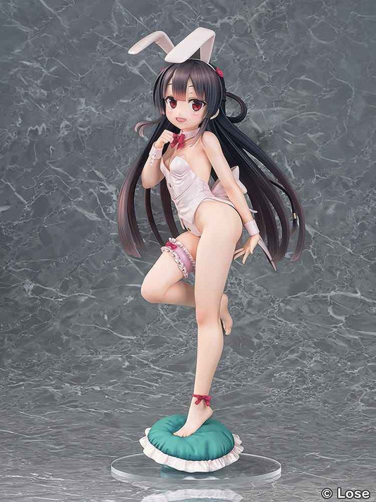 Maitetsu Last Run!! Statue 1/3 Hachiroku: White Bunny Ver. 40 cm