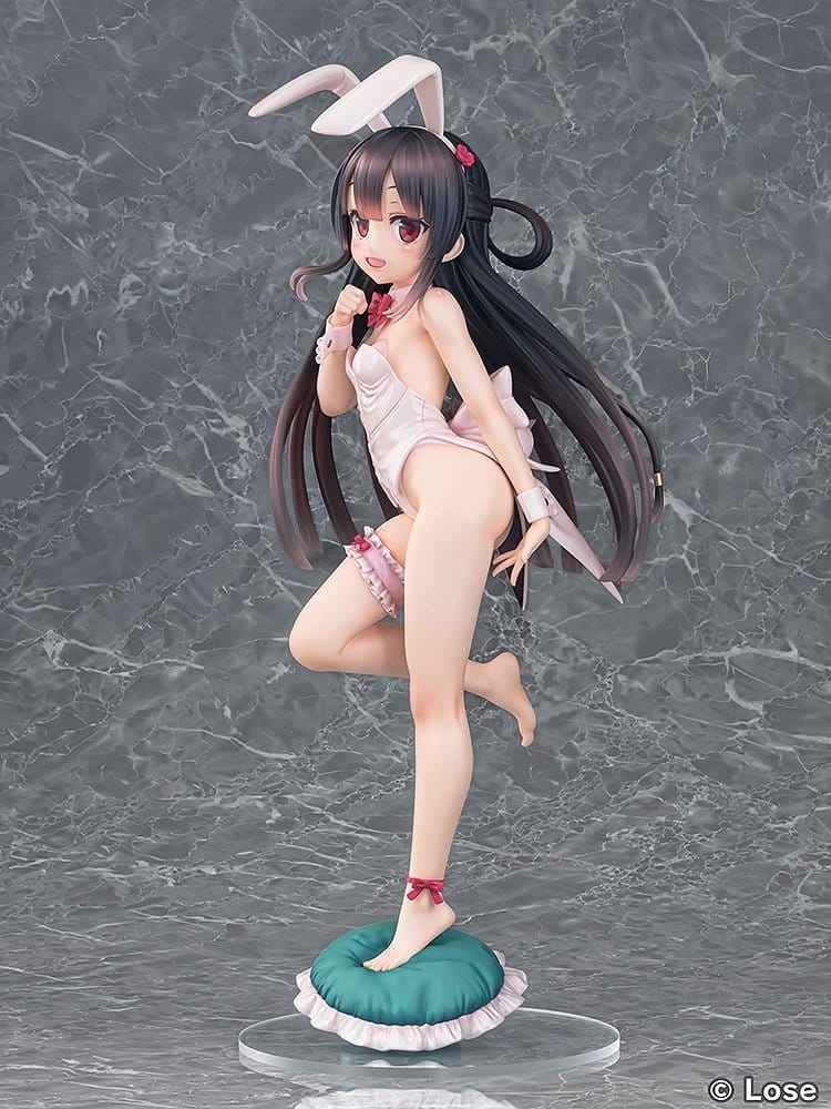 Maitetsu Last Run!! Statue 1/3 Hachiroku: White Bunny Ver. 40 cm