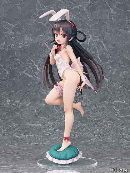 Maitetsu Last Run!! Statue 1/3 Hachiroku: White Bunny Ver. 40 cm