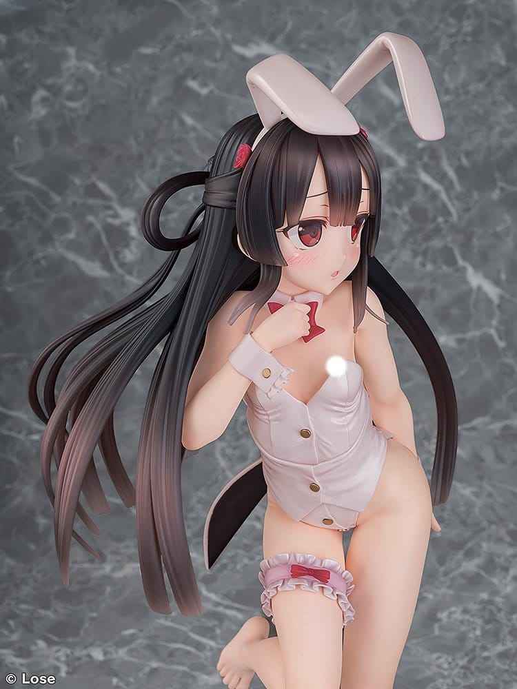 Maitetsu Last Run!! Statue 1/3 Hachiroku: White Bunny Ver. 40 cm