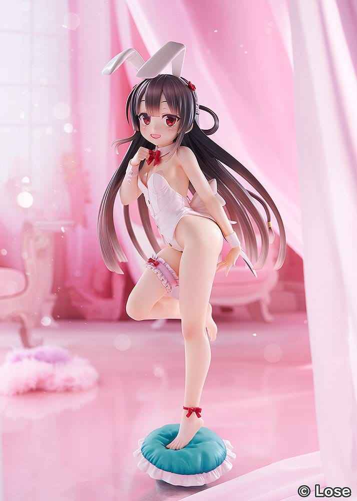 Maitetsu Last Run!! Statue 1/3 Hachiroku: White Bunny Ver. 40 cm