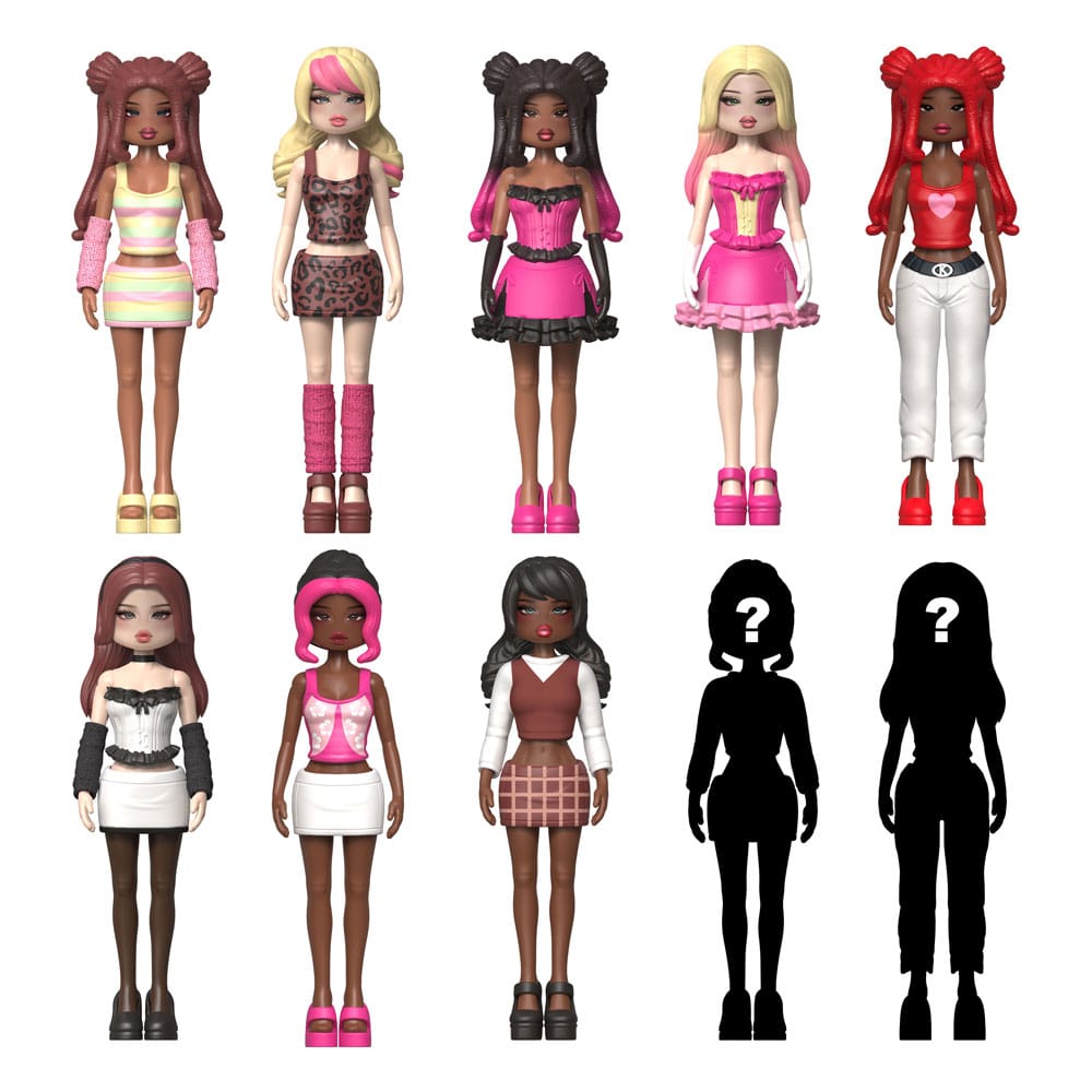 Dress To Impress Mystery Small Dolls 10 cm Series 1 Display (18) Phat Mojo