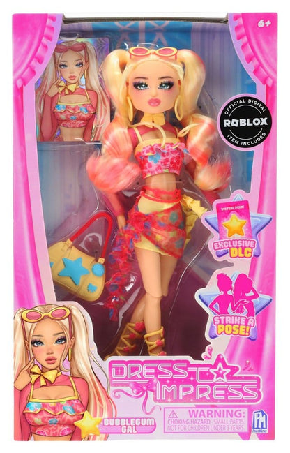 Roblox Dress To Impress Fashion Doll Bubble Gum Gal