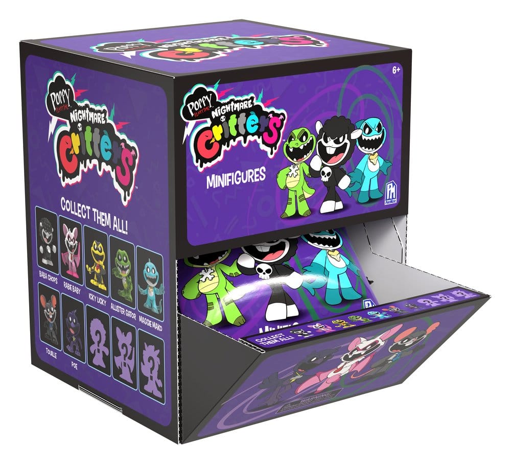 Poppy Playtime Minifigures 7 cm Series 4 Nightmare Critters Display (24) Phat Mojo