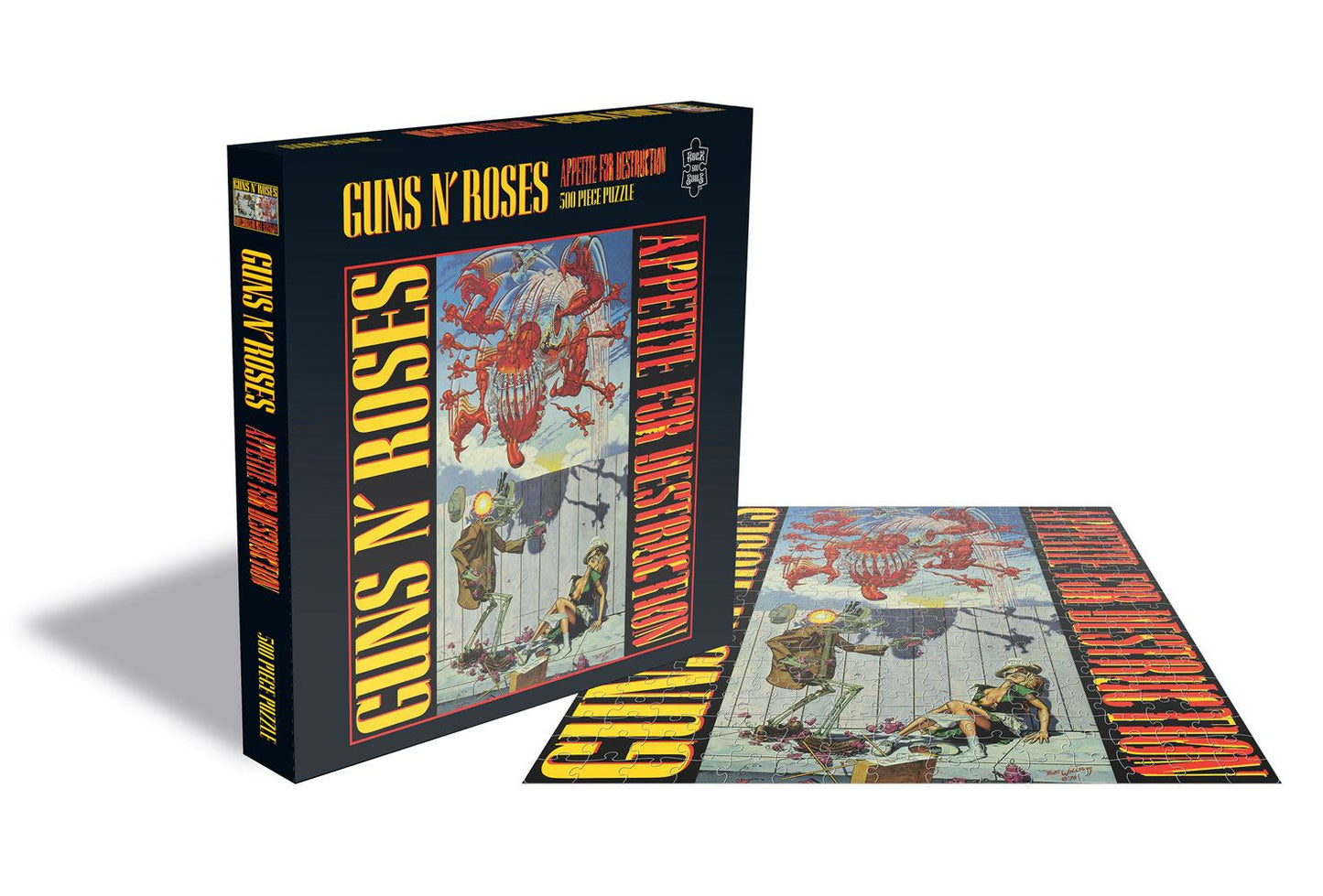 Guns n’ Roses Puzzle Appetite for Destruction Puzzles