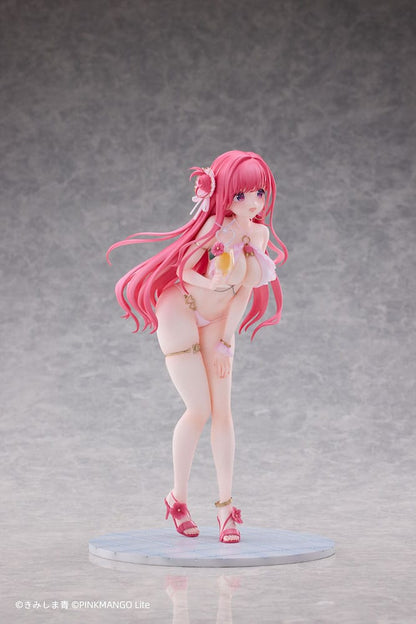 Original Character PVC Statue 1/6 Riko chan illustration by Ao Kimishima 26 cm PinkMango