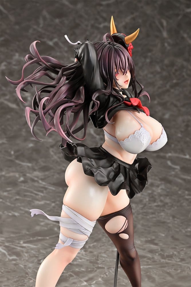 Original Character by Mataro PVC 1/6 Reika Danzaiin Demon Exorcist Student Council President 26 cm Pink Cat