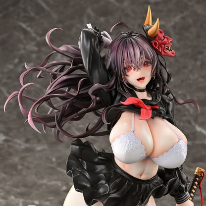 Original Character by Mataro PVC 1/6 Reika Danzaiin Demon Exorcist Student Council President 26 cm Pink Cat