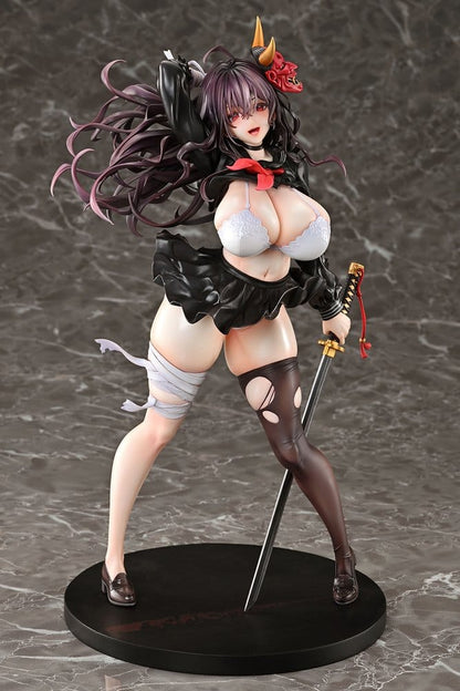 Original Character by Mataro PVC 1/6 Reika Danzaiin Demon Exorcist Student Council President 26 cm Pink Cat