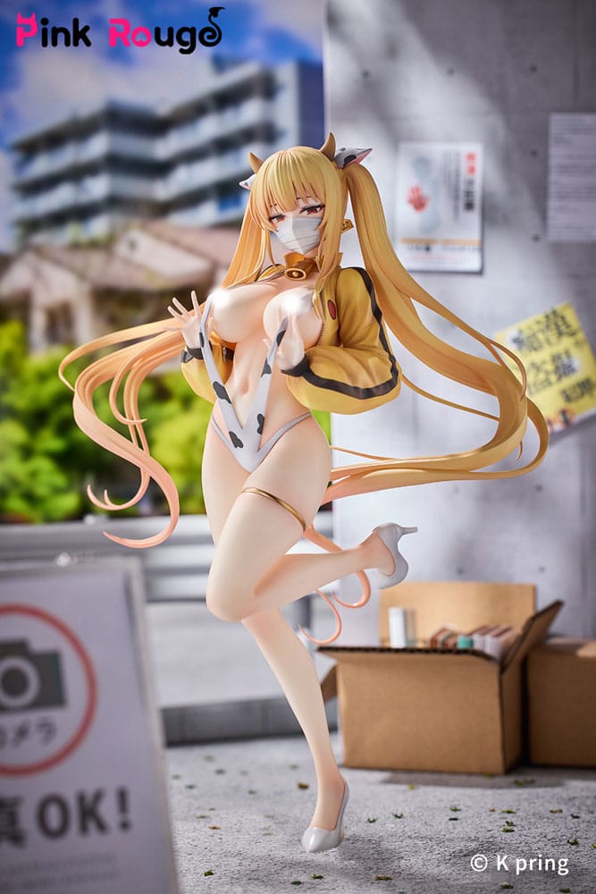 Original Character by Kedama Tamano PVC 1/7 K Pring Sayuri Dairy Cow Special Ver. 24 cm Statues