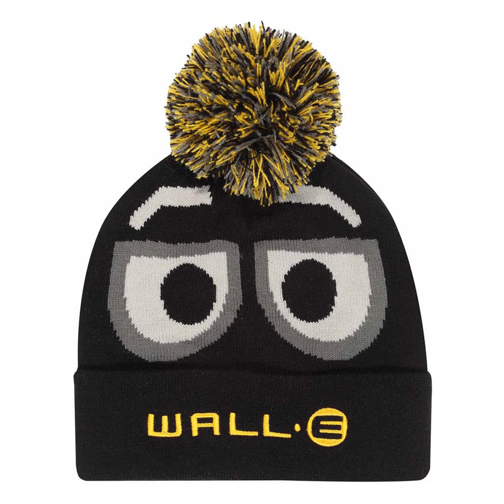 Wall-E Pom-Pom Beanie Wall-E Face Beanies & Caps