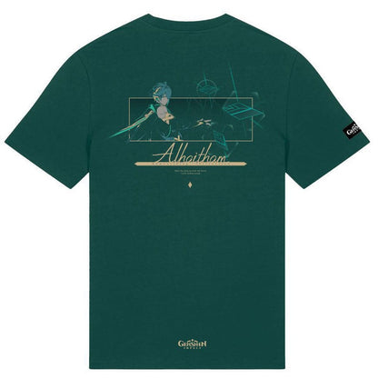 Genshin Impact T-Shirt Alhaitham Green