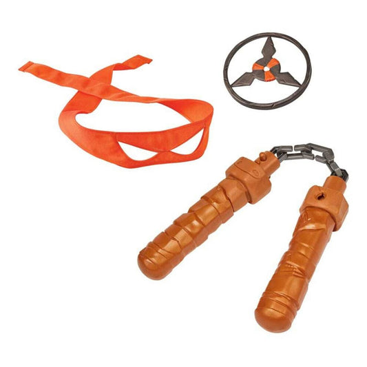Teenage Mutant Ninja Turtles: Mutant Mayhem Michelangelo Transforming Nunchuk Costumes & Fun items