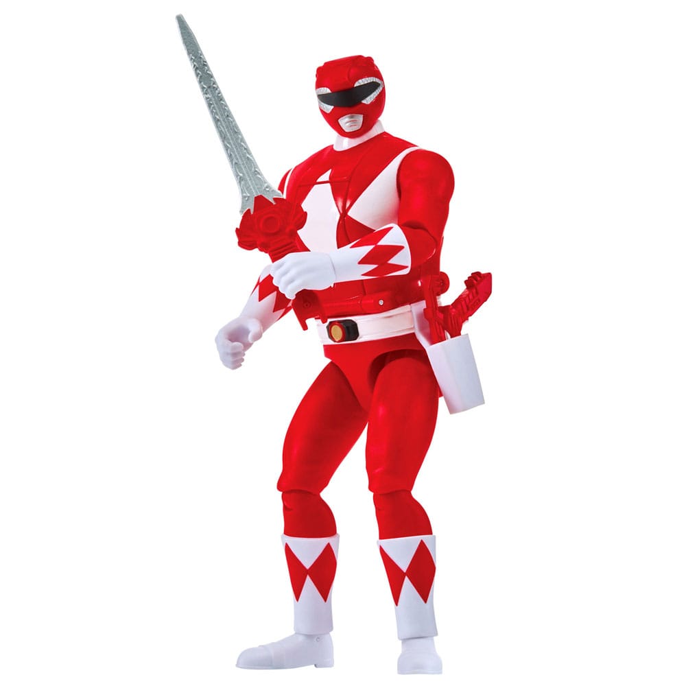 Mighty Morphin Power Rangers Action Figure Auto-Morphin Red Ranger 12 cm