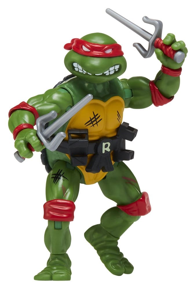 Teenage Mutant Ninja Turtles: Remastered Action Figures Raphael vs. Rocksteady Playmates