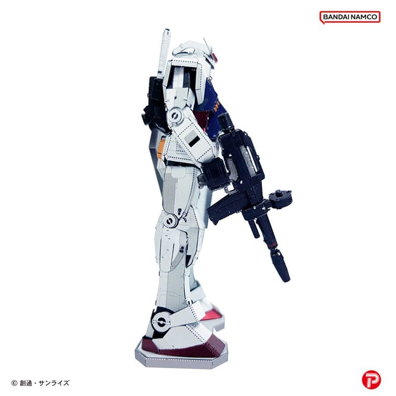 Mobile Suit Gundam Metallic Nano Puzzle Model Kit RX-78-2 12 cm
